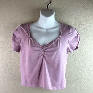 Sky & Sparrow crop top women’s size XL pink